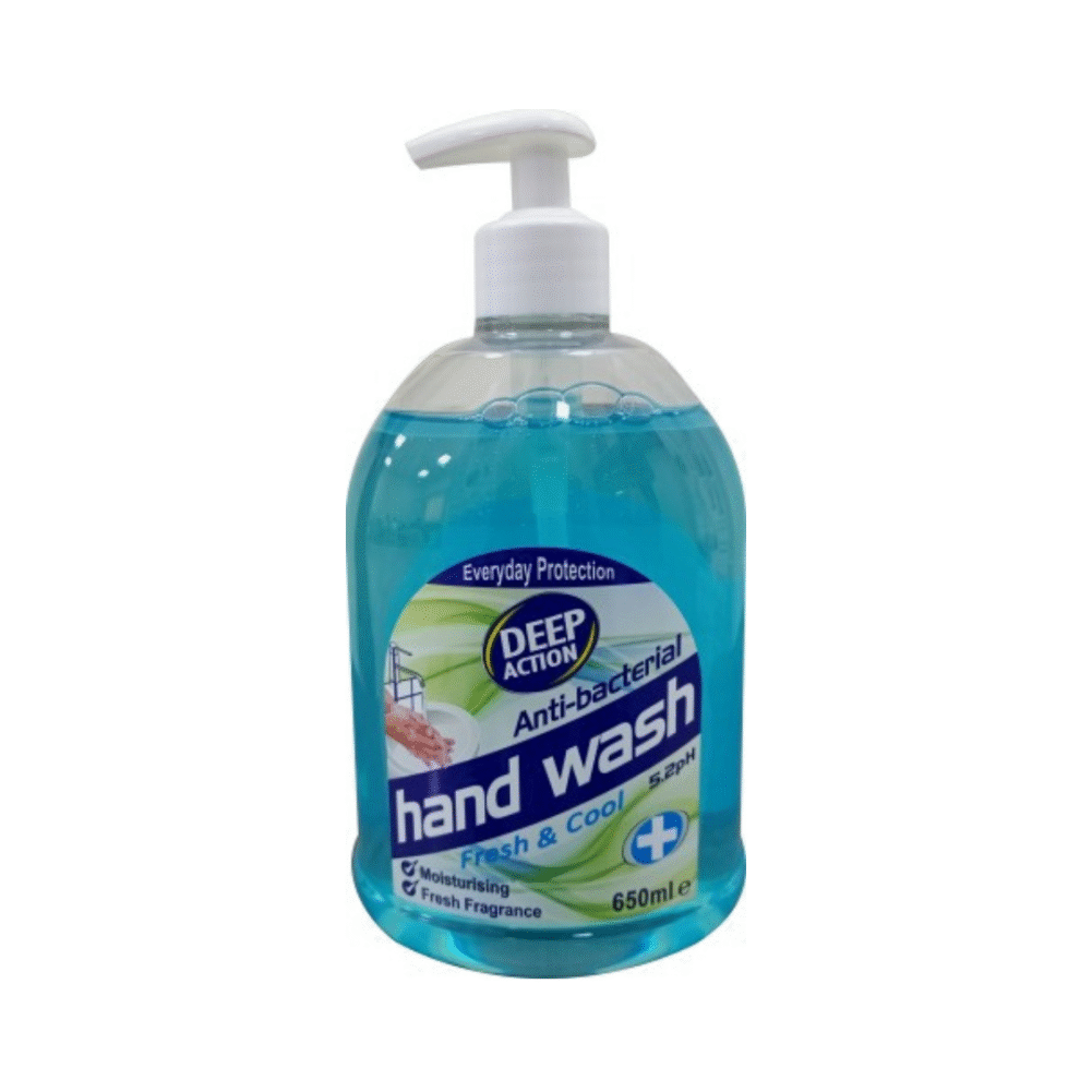 Deep Action Antibacterial Hand Wash Fresh & Cool